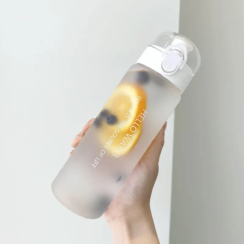 780ml Frosted Transparent Water Bottle | 780ml Water Bottle Best For School, Outdoor, and Fitness Activities | 780ml Transparent Water Bottle Price in Pakistan