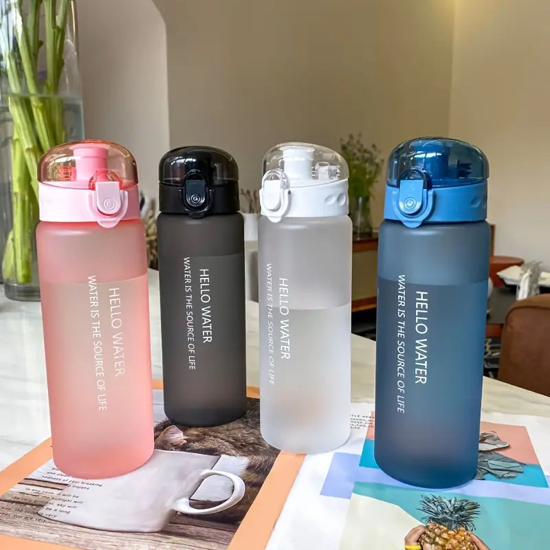 780ml Frosted Transparent Water Bottle | 780ml Water Bottle Best For School, Outdoor, and Fitness Activities | 780ml Transparent Water Bottle Price in Pakistan